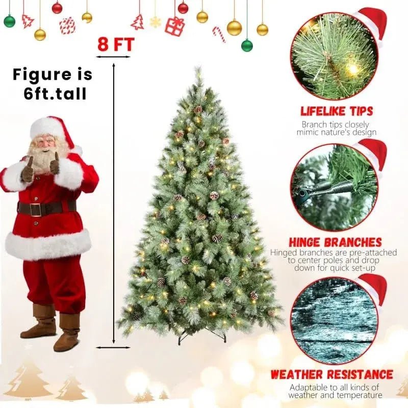 PVC Christmas Tree, Christmas Decorations - Santa Secret Sanctuary