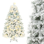 Christmas Tree PVC Artificial Snow Christmas Tree - Santa Secret Sanctuary