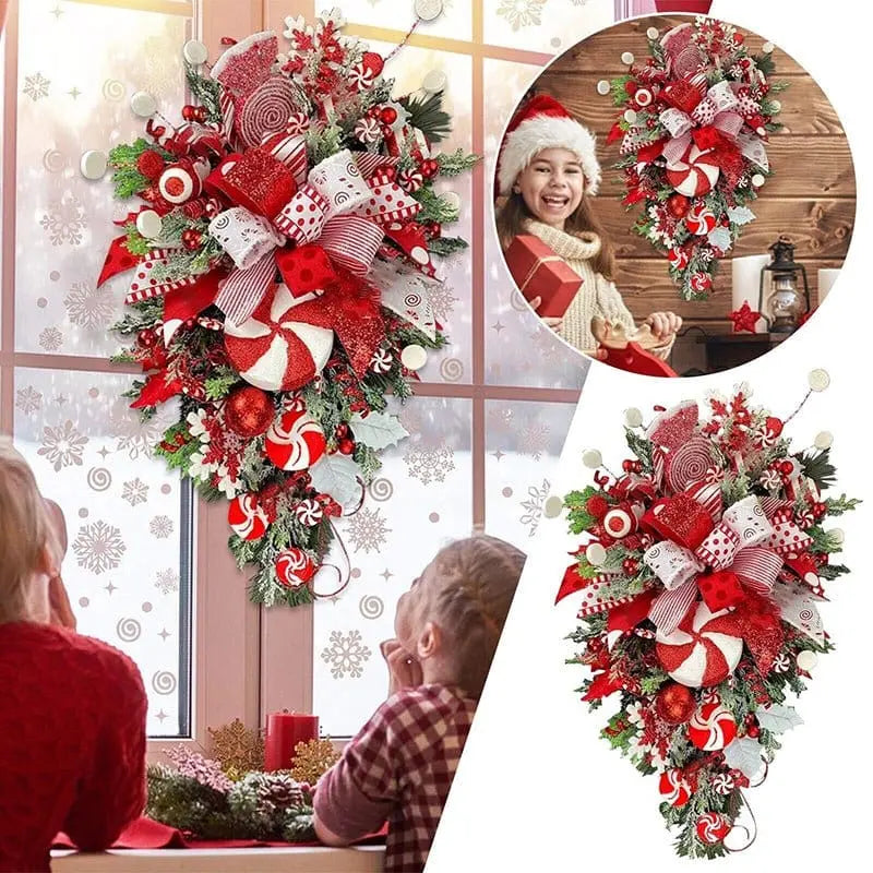 Christmas Wreath Candy - Santa Secret Sanctuary