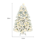 Christmas Tree PVC Artificial Snow Christmas Tree - Santa Secret Sanctuary