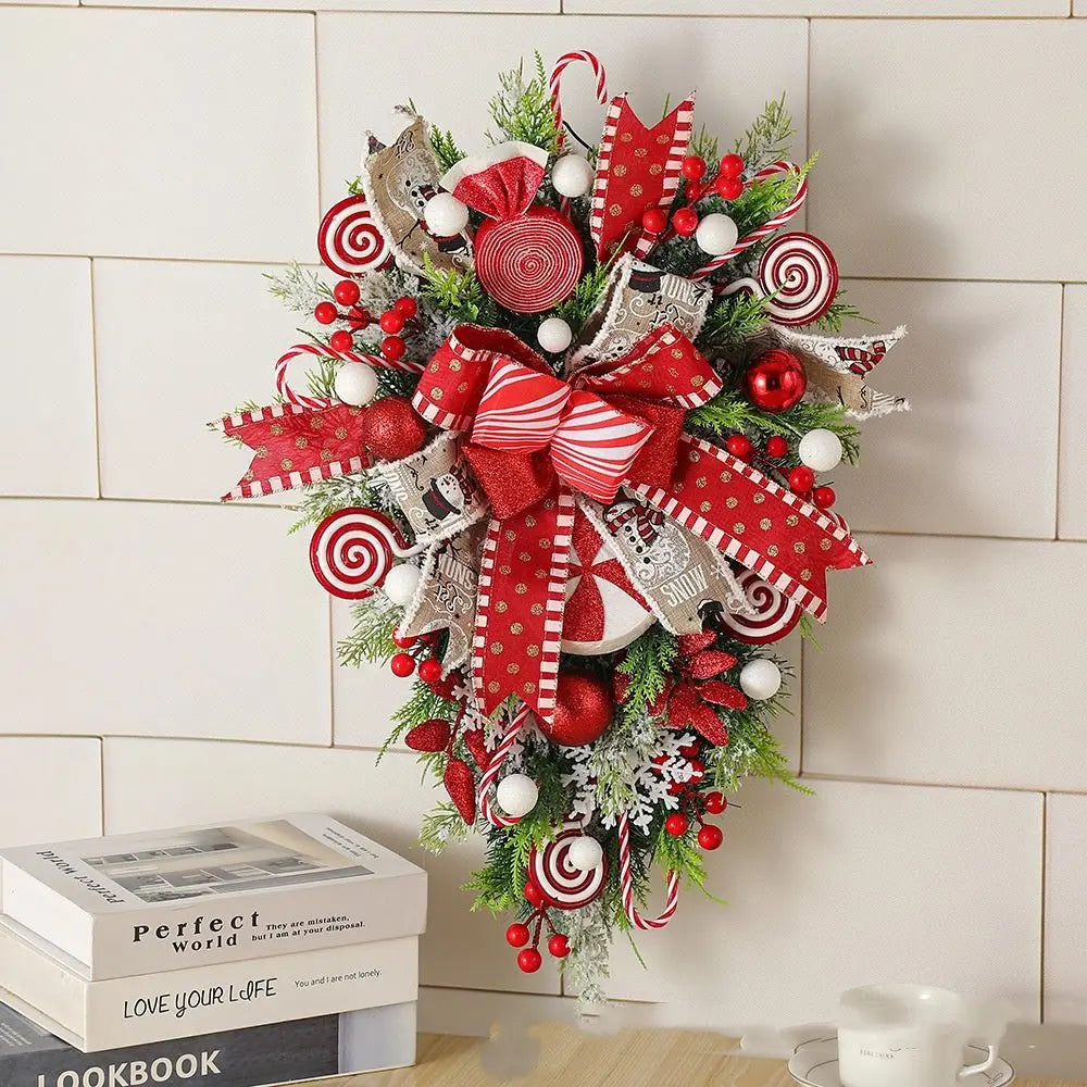 Christmas Wreath Candy - Santa Secret Sanctuary