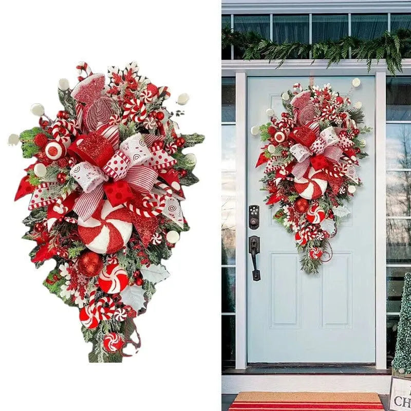 Christmas Wreath Candy - Santa Secret Sanctuary