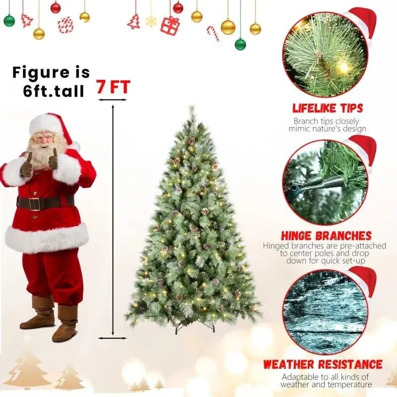 PVC Christmas Tree, Christmas Decorations - Santa Secret Sanctuary
