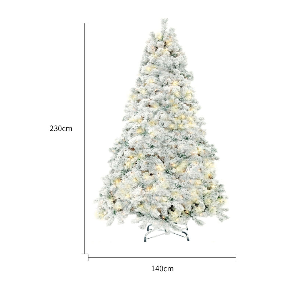 Christmas Tree PVC Artificial Snow Christmas Tree - Santa Secret Sanctuary