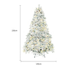 Christmas Tree PVC Artificial Snow Christmas Tree - Santa Secret Sanctuary