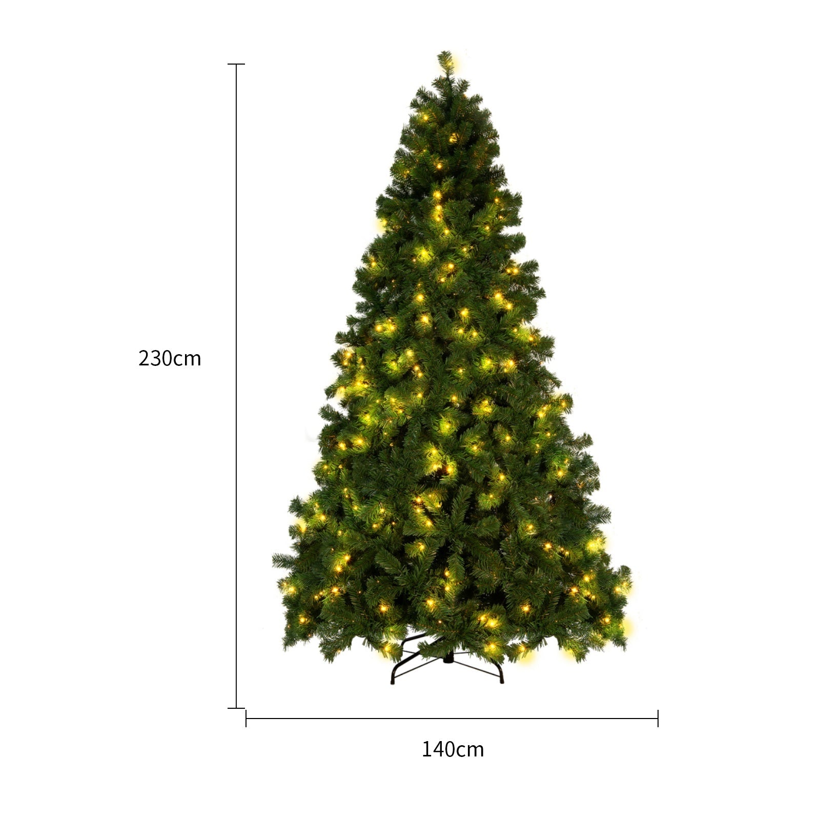 Christmas Tree PVC Artificial Snow Christmas Tree - Santa Secret Sanctuary
