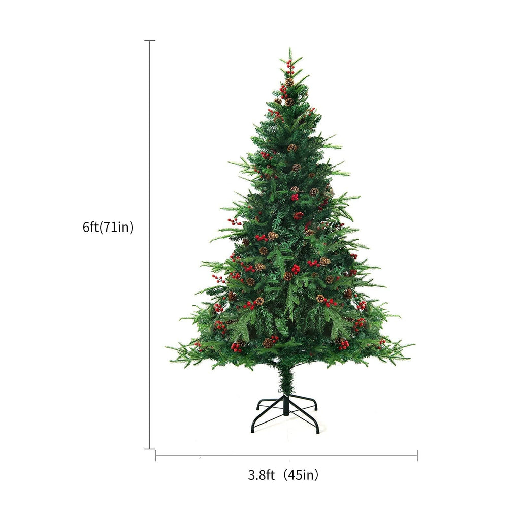 Christmas Tree PVC Artificial Snow Christmas Tree - Santa Secret Sanctuary