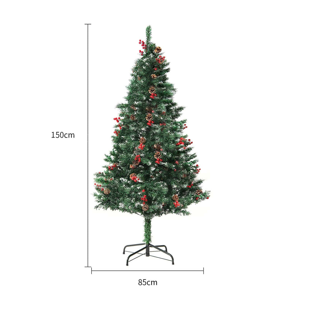 Christmas Tree PVC Artificial Snow Christmas Tree - Santa Secret Sanctuary