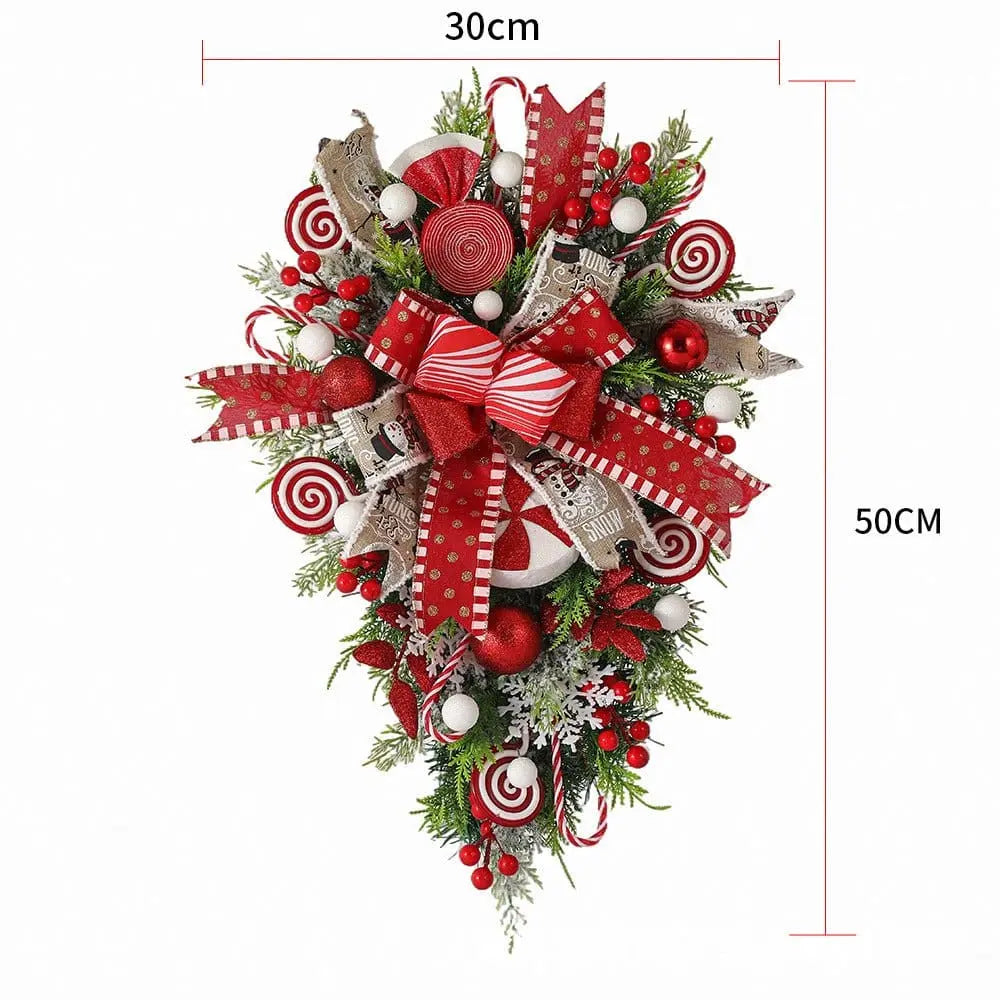 Christmas Wreath Candy - Santa Secret Sanctuary