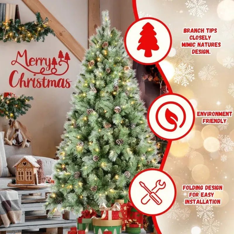 PVC Christmas Tree, Christmas Decorations - Santa Secret Sanctuary